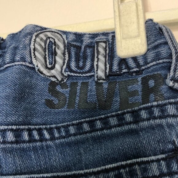 QUIKSILVER Women's Mid-Rise Straight Leg Jeans 24 - Picture 6 of 11